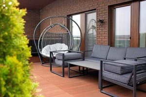 Апарт-отель Amsterdam Lviv Apartments. Люкс 4-местный с террасой 7