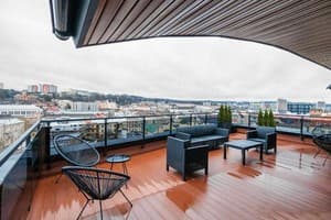 Апарт-отель Amsterdam Lviv Apartments. Люкс 4-местный с террасой 18