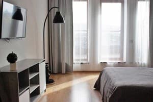 Апарт-отель Amsterdam Lviv Apartments. Стандарт 4-местный с террасой 4