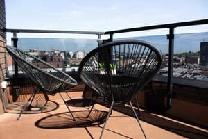 Апарт-отель Amsterdam Lviv Apartments. Стандарт 4-местный с террасой 15