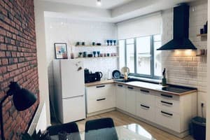 Апарт-отель Apart-hotel Kostjukowski Apartments Nizhynska 17. Апартаменты двухместный НЖ(2+1) 4