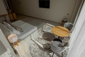 Отель Blue Mare Residence. Делюкс двухместный luxury  с видом на море 7