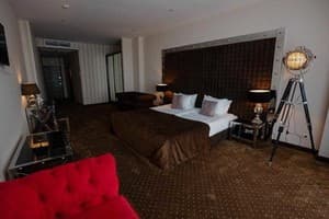 Отель Blue Mare Residence. Люкс двухместный с балконом с видом на море 1