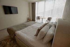 Отель Blue Mare Residence. Люкс двухместный с видом на сад 6