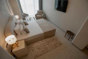 Отель Blue Mare Residence. Люкс двухместный с видом на сад 8