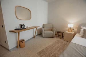 Отель Blue Mare Residence. Люкс двухместный с видом на сад 7