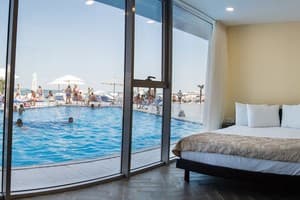 Отель Boutique Hotel Portofino. Стандарт двухместный  с видом на бассейн 3