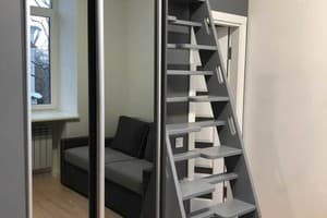 Апарт-отель Central Apartments. Апартаменты двухместный небольшие двухуровневые с кухней  3