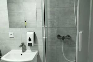 Апарт-отель Central Apartments. Апартаменты двухместный небольшие двухуровневые с кухней  10