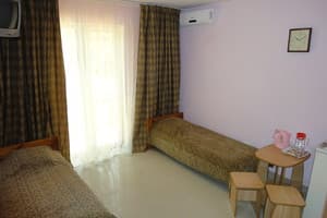 Мини-отель Черноморский. Стандарт двухместный Однокомнатный (3-этажный корпус) 1,2,8,9,16,17 2