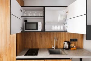 Квартира CityApartments Akademmistechko Kyiv. Студио 4-местный  6