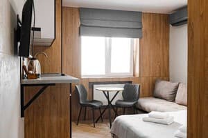Квартира CityApartments Akademmistechko Kyiv. Студио 4-местный  1