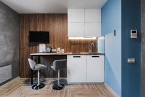 Квартира CityApartments Akademmistechko Kyiv. Улучшенный 4-местный  5