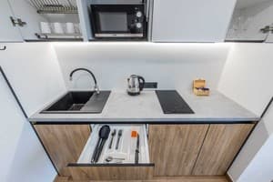 Квартира CityApartments Kyiv Heroiv Dnipra. Апартаменты двухместный  10