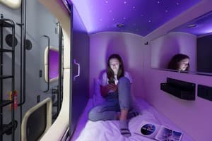 Хостел Constellation89. Стандарт одноместный капсульный для женщин 1