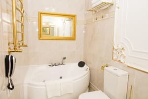 Отель De Versal. Люкс двухместный Президентский  с кроватью размера King size 9