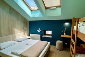 Хостел Dream Hostel Lviv. Семейный 4-местный с санузлом 4
