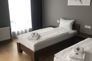 Отель Dynamo Hotel. Стандарт двухместный без балкона 5