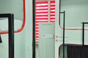 Хостел Fire Station Hostel. Место в женском 6-местном номере  4