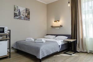 Отель Кайзер во Львове. Полулюкс 5-местный с кроватью размера king-size и миникухней 3