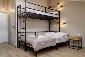 Отель Кайзер во Львове. Семейный 4-местный с мини кухней Мансарда 5