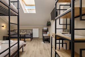 Отель Кайзер во Львове. Семейный 4-местный с мини кухней Мансарда 9