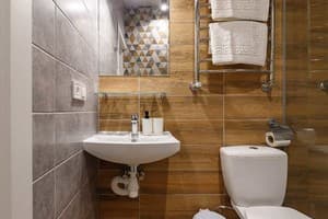 Отель Кайзер во Львове. Семейный 4-местный с мини кухней Мансарда 14