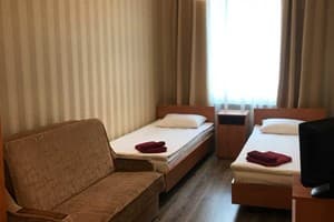 Апарт-отель Контрабас. Эконом двухместный Twin 1