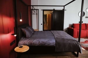 Апарт-отель Kostjukowski brand-new apart-hotel. Семейный 4-местный МЧ(2+2) 11