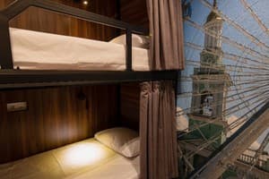 Хостел MISTO capsule hotel. Место в общем двухместном номере  10