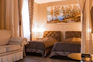 Отель Mandarin clubhouse Kharkiv. Делюкс двухместный De Luxe TWN 2
