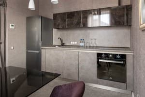 Отель Mandarin clubhouse Kharkiv. Люкс трехместный  Luxe family apartments  4