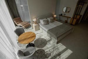 Отель Marine Residence. Семейный двухместный Делюкс с видом на море 1