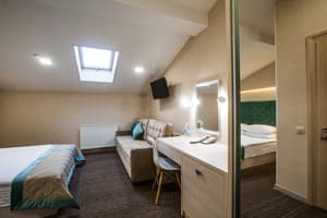 Отель Наталия 18. Стандарт двухместный (мансарда) 14