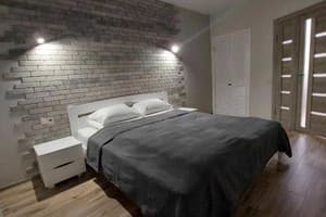 Апарт-отель Old City Center Lviv. Апартаменты 4-местный с 1 спальней и балконом 3