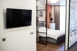 Апарт-отель Old City Center Lviv. Люкс 5-местный с 2 спальнями 2