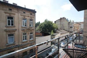 Апарт-отель Old City Center Lviv. Люкс 6-местный с 2 спальнями 13