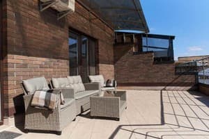 Апарт-отель Old City Center Lviv. Студио трехместный с террасой 14