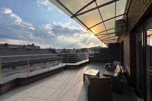 Апарт-отель Old City Center Lviv. Студио трехместный с террасой 15