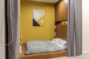 Апарт-отель Old City FORUM Apartments. Студио двухместный с кроватью размера «king-size» и балконом 1