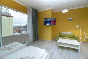 Апарт-отель Opera Passage Hotel & Apartment. Делюкс 5-местный Апартамент 608 5