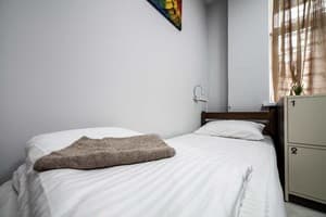 Хостел Остров. Стандарт двухместный с раздельными кроватями 3