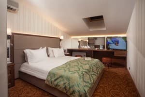 Отель Отрада. Семейный двухместный в мансарде 1