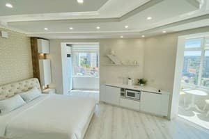 Квартира Панорамные SKY HOUSE. Бесключевой доступ в ЖК Набережный квартал. Апартаменты двухместный  14