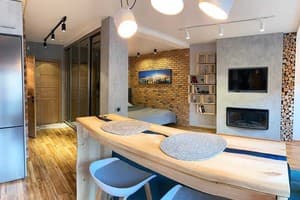 Квартира Politeh EcoLoft studios. Студио двухместный лофт 1