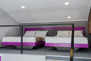 Апарт-отель Пушкинская 64 в самом центре. Апартаменты 4-местный двухуровневые 2