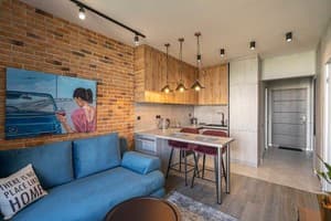 Квартира Slavutich Ecoloft studios. Апартаменты двухместный 194-2 3