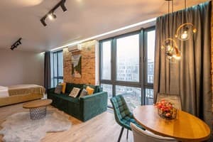 Квартира Slavutich Ecoloft studios. Апартаменты двухместный green 1