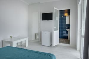 База отдыха Солнечная-Позитив. Делюкс двухместный с двуспальной кроватью 4