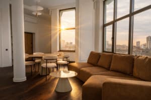 Гостинично-ресторанный комплекс Spatium Medical & Wellness Hotel. Люкс 4-местный Penthouse Collection Skyline Elite 7